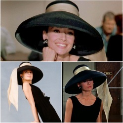 Audrey Hepburn Holly Golighty hat 'Breakfast at Tiffany's'