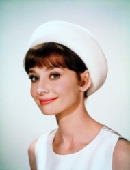 Audrey Hepburn cream hat